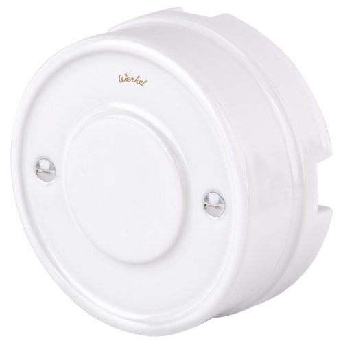 Коробка распределительная для монтажа ретро-провода Werkel Retro 92x40мм белый картинка